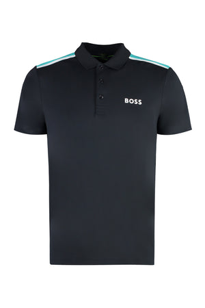 Techno jersey polo shirt-0